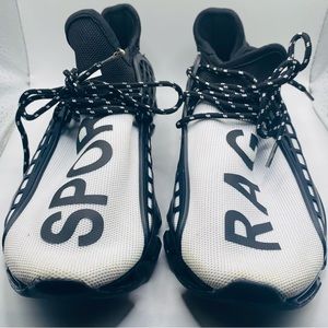 XIDISO Mens /womens Shoes Slip On Blade Mesh black size 9